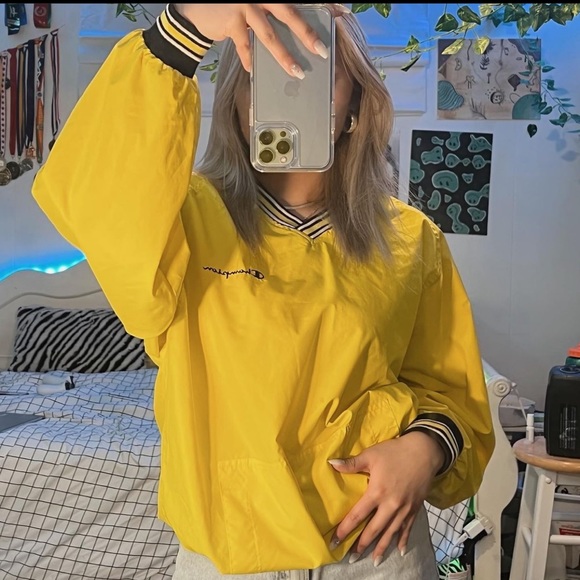 vintage champion windbreaker $38 SHIPPED ETRANS - Picture 3 of 4